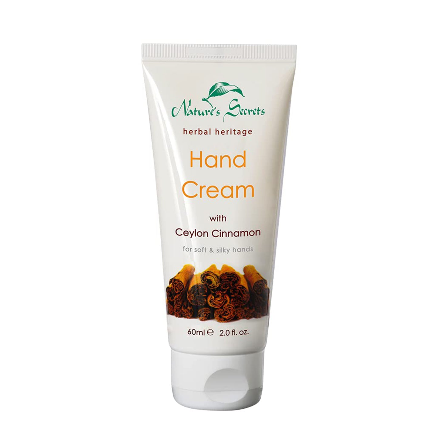 Crème hydratante pour les mains à la cannelle Nature's Secrets (60 ml)