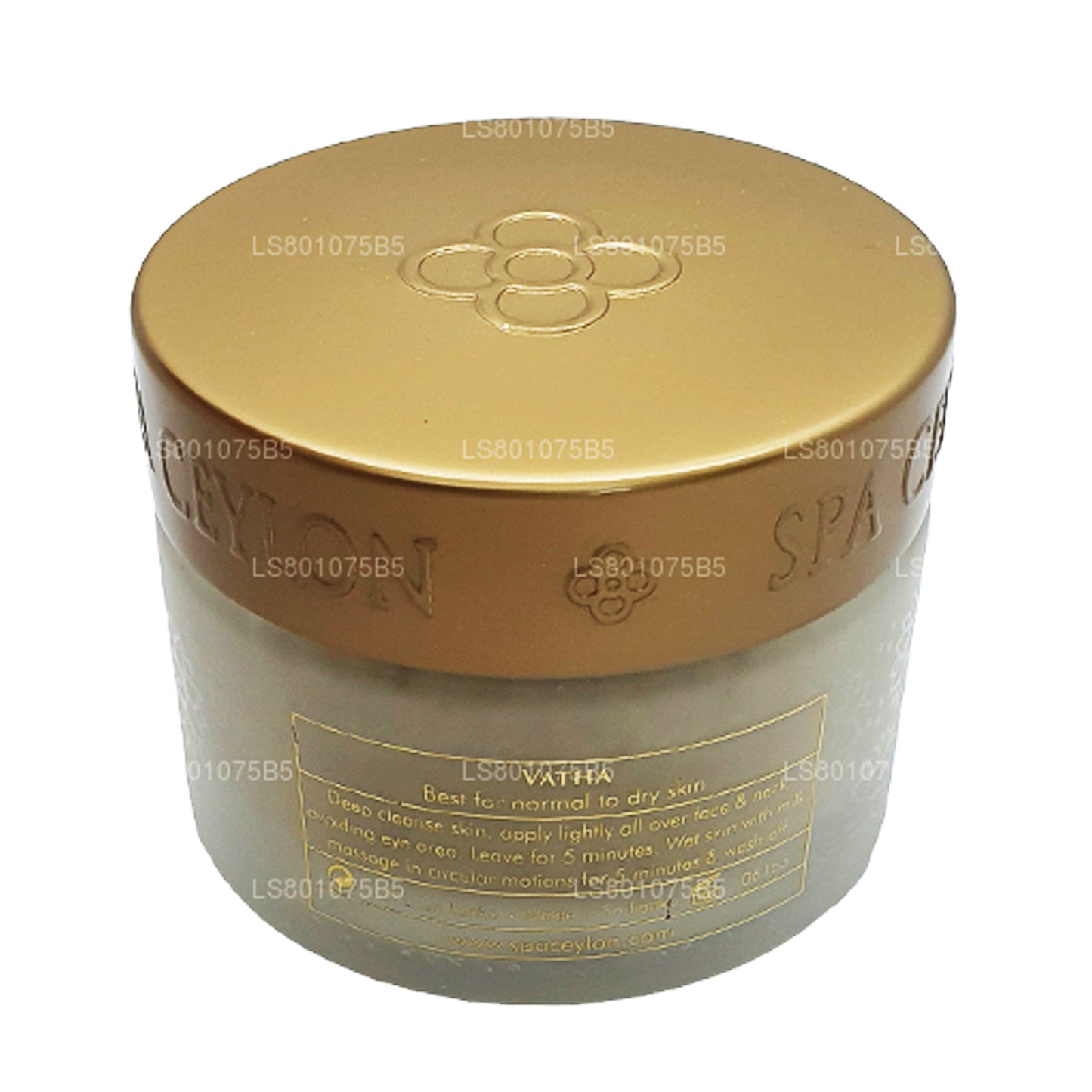 Exfoliant pour le visage à la tubéreuse blanche Spa Ceylon (100 g)