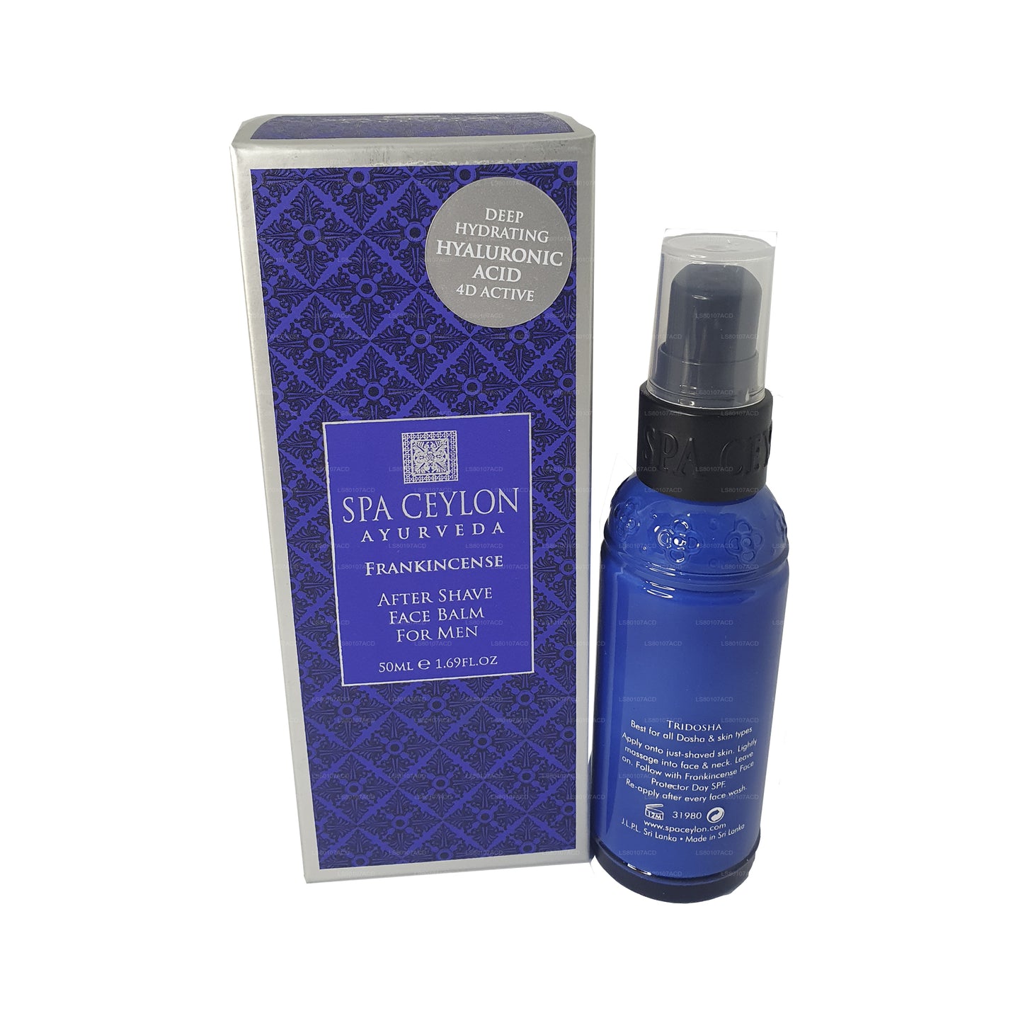 Baume après-rasage Spa Ceylon Frankincense Rituals pour hommes (60 ml)