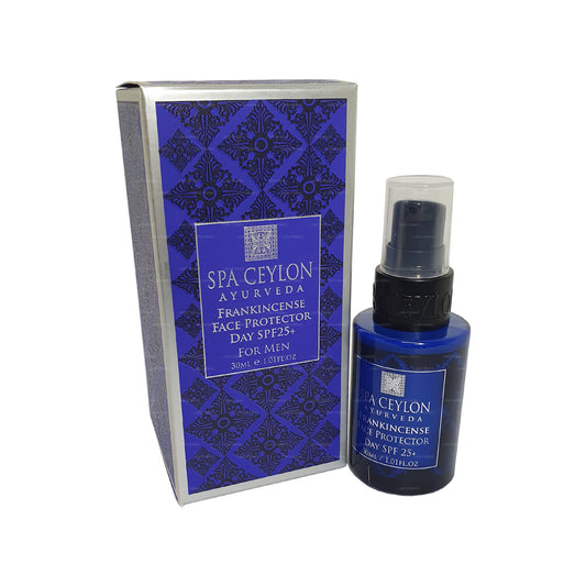 Spa Ceylan Frankincense Rituals pour hommes - Protecteur facial de jour « SPF 25+ » (30 ml)