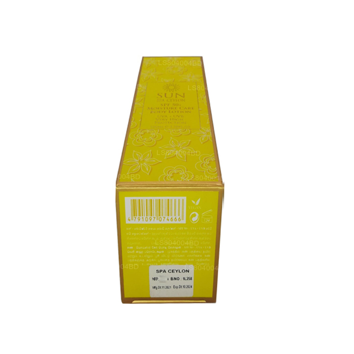 Lotion pour le corps Spa Ceylon Sun Moisture Care (SPF 50+) 100 ml