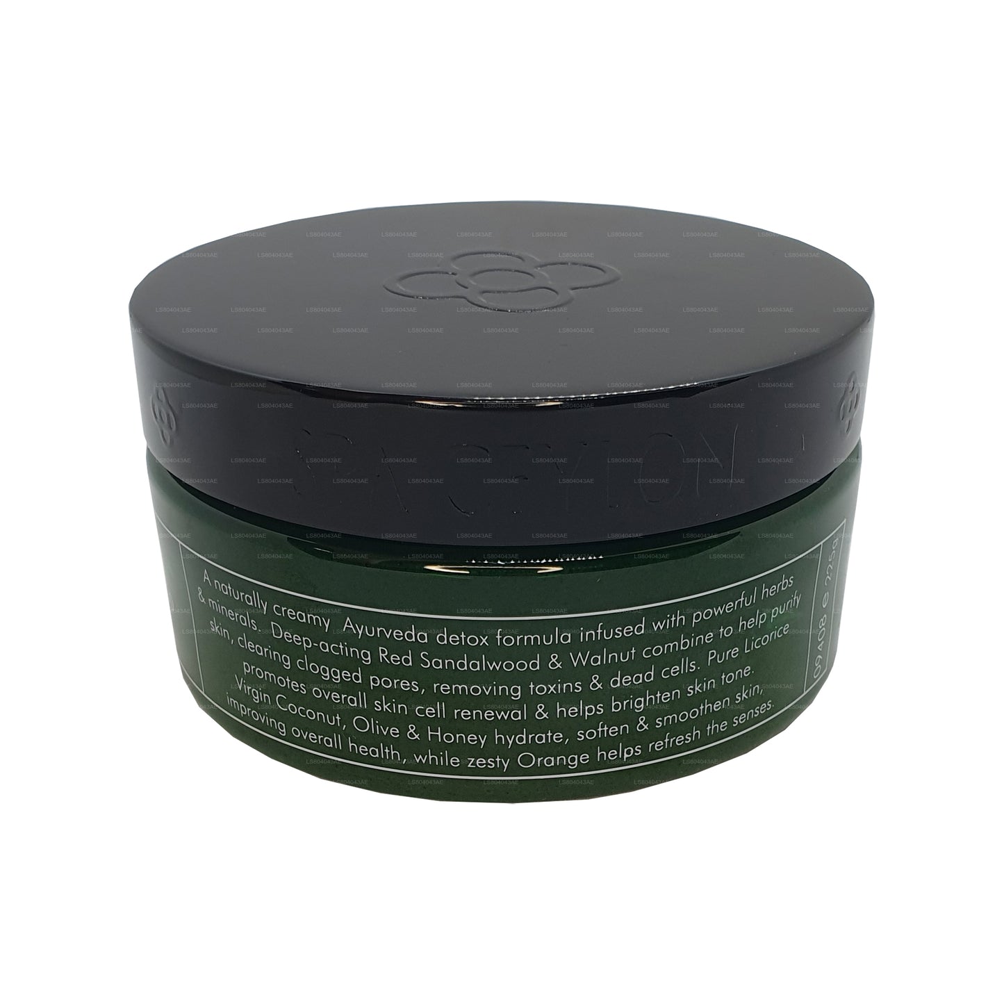 Gommage corporel au bois de santal rouge de Ceylan Spa (225 g)