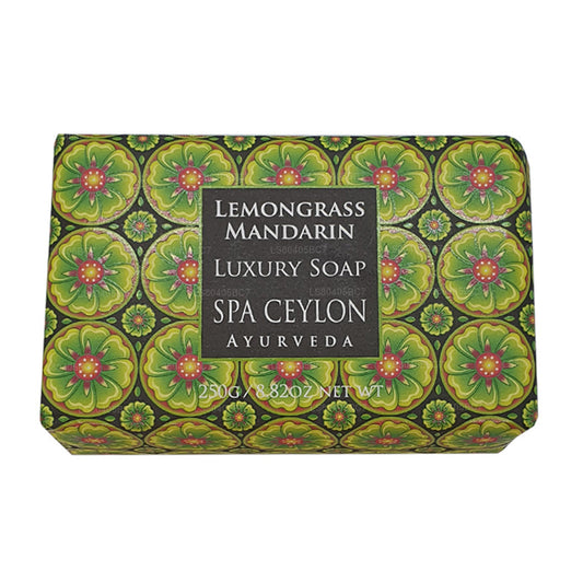 Savon de luxe Spa à la citronnelle de Ceylan à la mandarine (250 g)