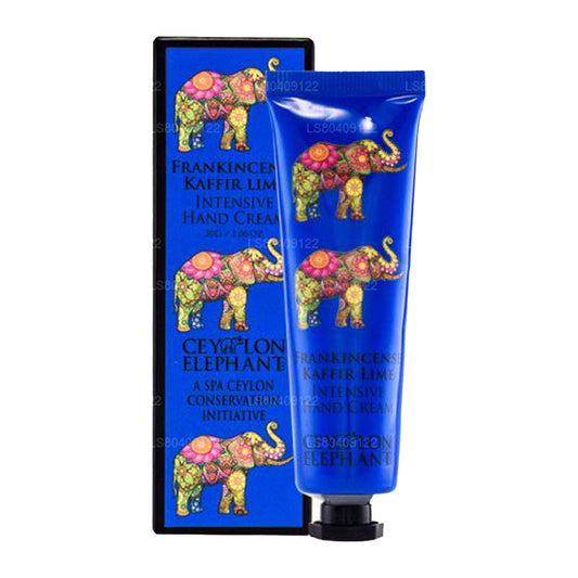 Crème intensive pour les mains Spa Ceylon Ceylon Elephant Frankincense Kay Lime (30 g)