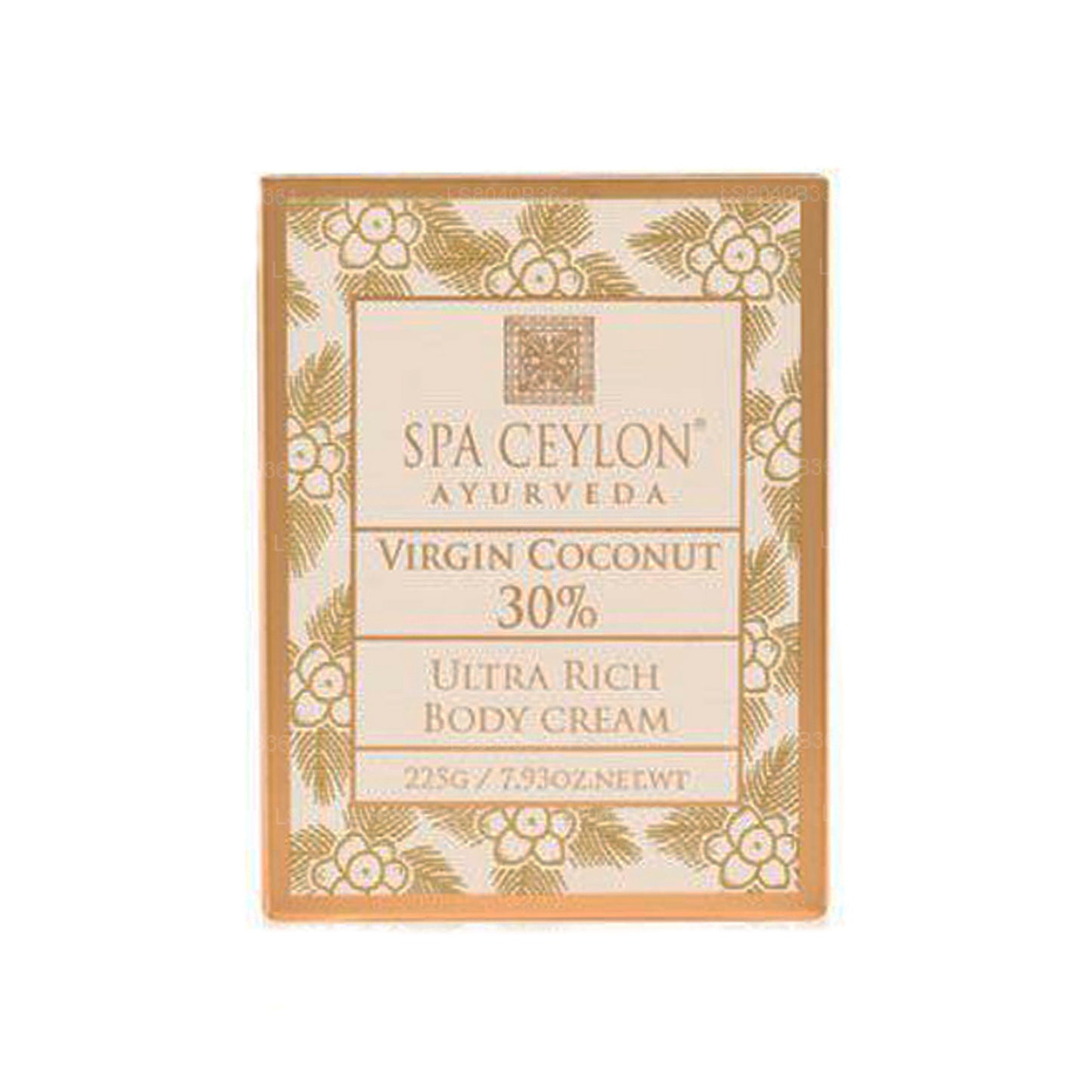 Spa Ceylon Virgin Coconut 30% - Crème pour le corps ultra riche (200g)
