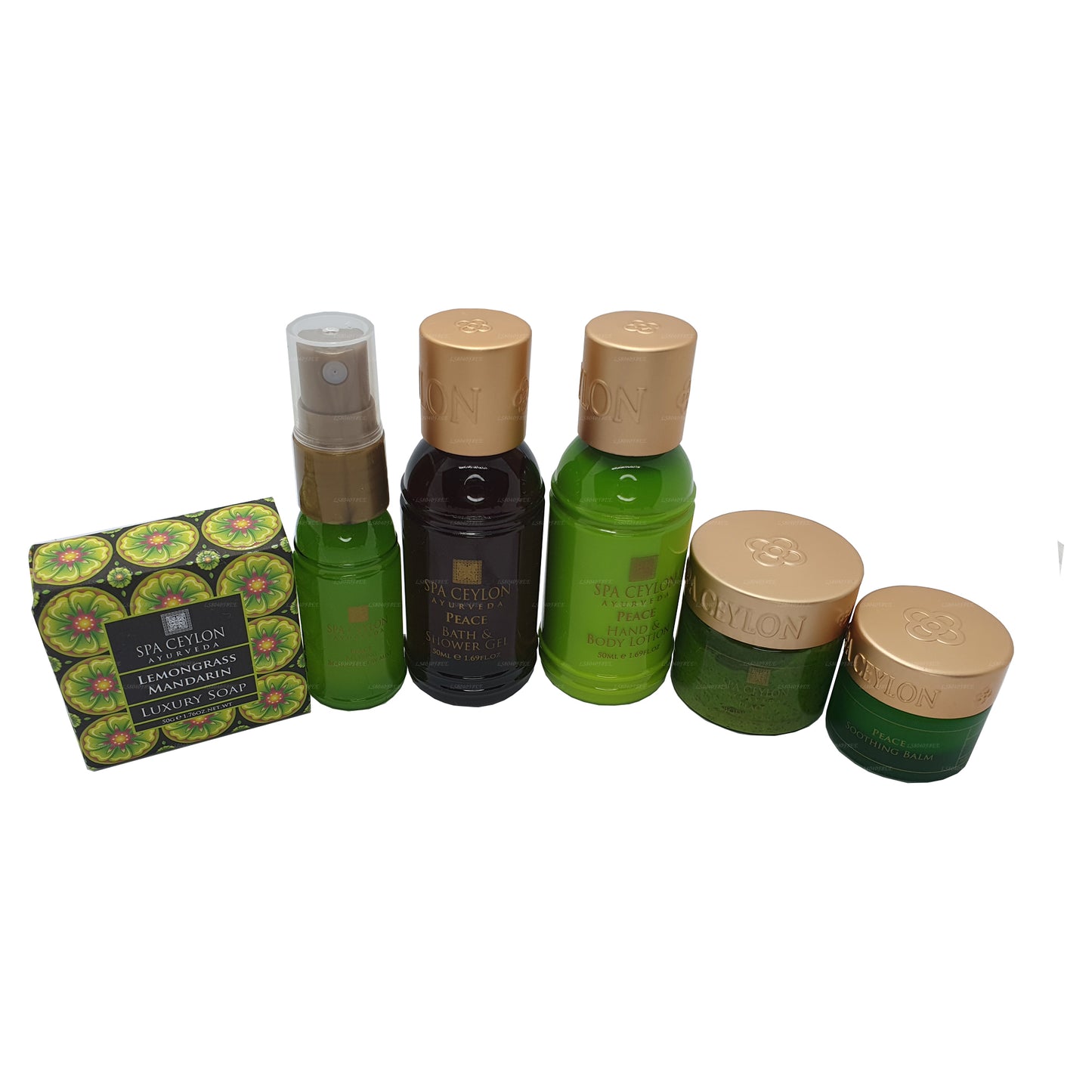 Ensemble de spa pour la maison Spa Ceylon Peace Lemongrass