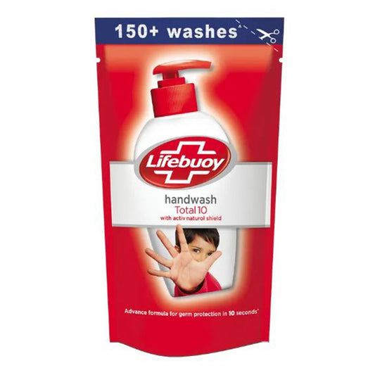 Pochette de recharge pour lave-mains Lifebuoy Total 10 (180 ml)