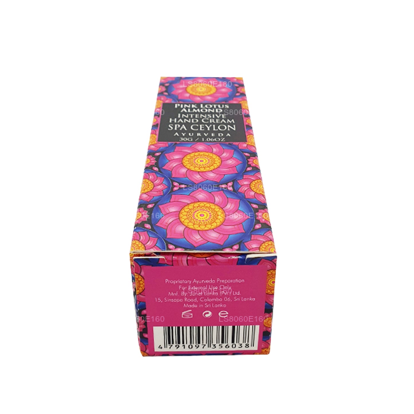 Crème intensive pour les mains Spa Ceylon Pink Lotus Almond (30 g)