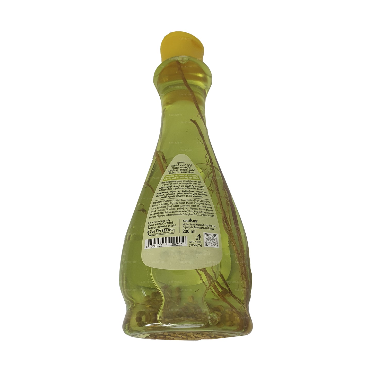 Huile capillaire antipelliculaire Kumarika (200 ml)