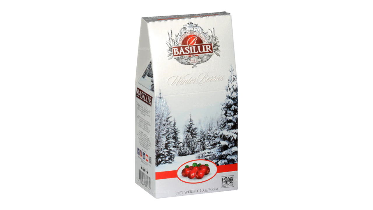 Baies d'hiver au basilic « airelles » (100g)