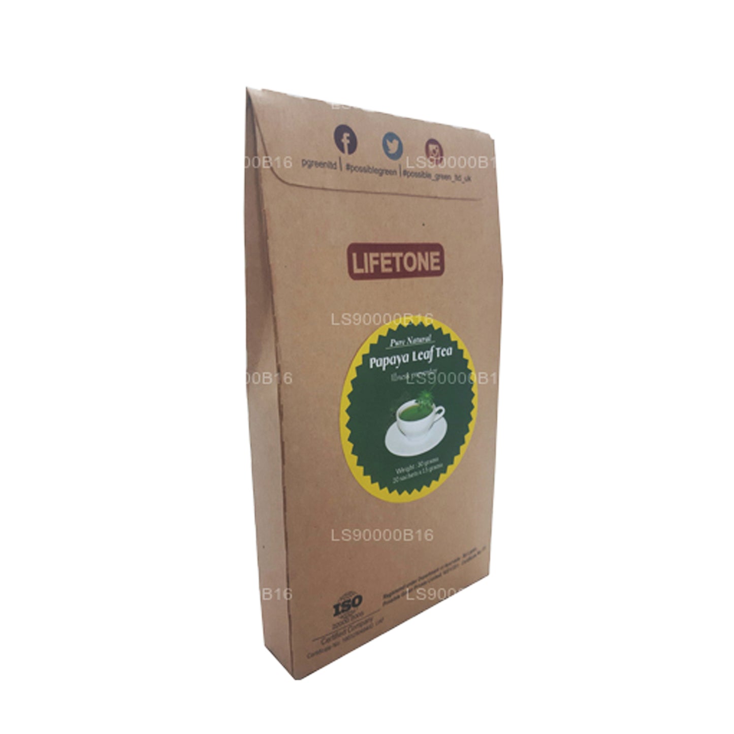 Thé aux feuilles de papaye Lifetone (30g)