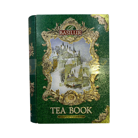 Cahier à thé Basilur « Tea Book Volume III - Vert » (100 g) Caddy