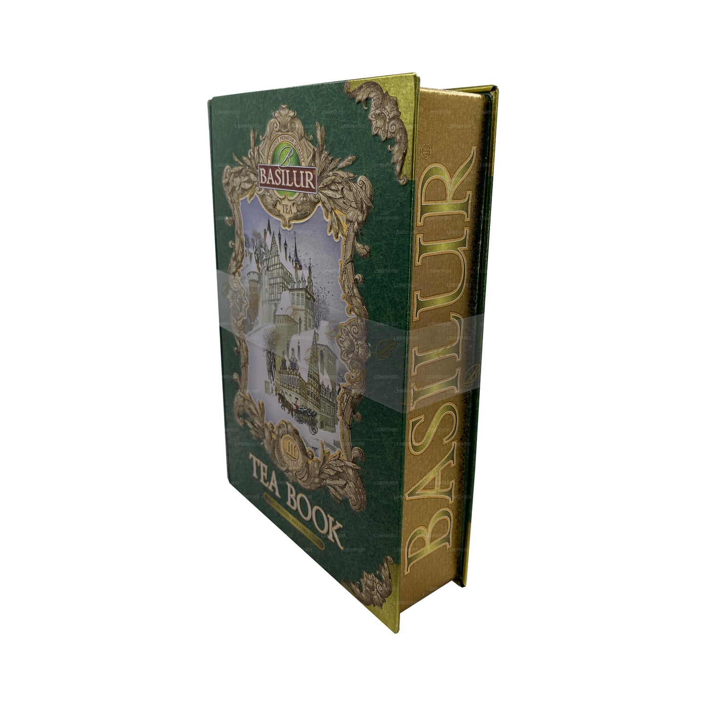 Cahier à thé Basilur « Tea Book Volume III - Vert » (100 g) Caddy