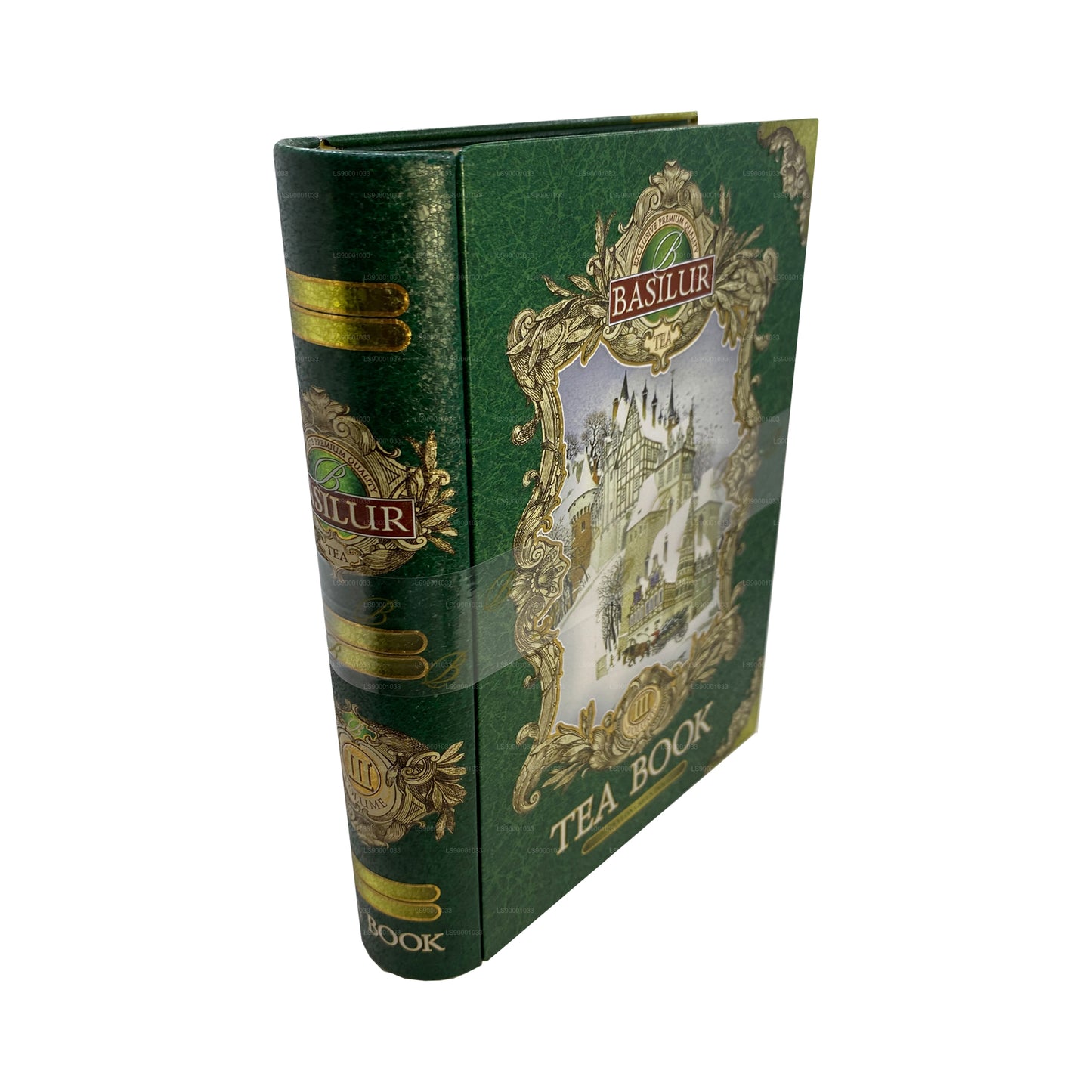 Cahier à thé Basilur « Tea Book Volume III - Vert » (100 g) Caddy