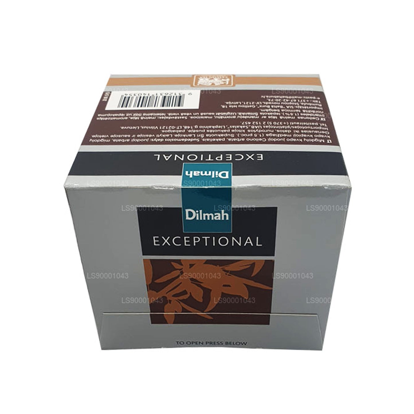 Dilmah Exceptional Italian Amande Real Leaf Tea (40g) 20 sachets de thé