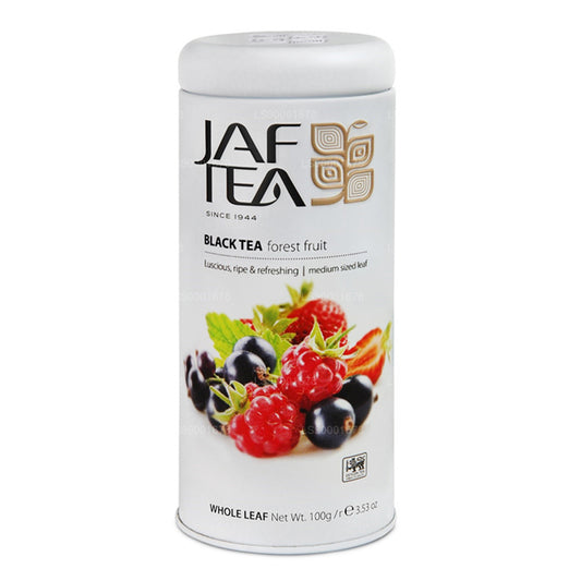 Jaf Tea Pure Fruit Collection, boîte de 100 g, fruits des bois