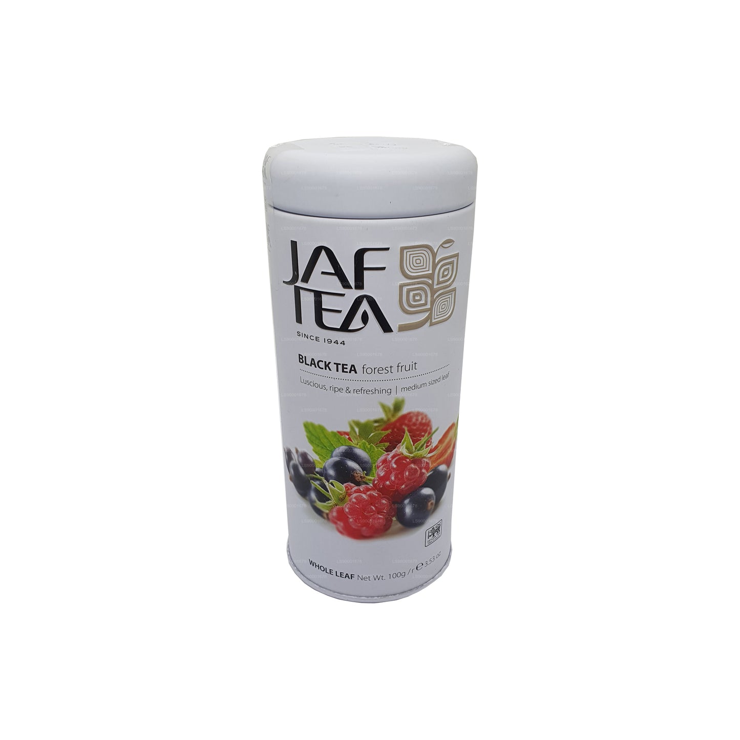 Jaf Tea Pure Fruit Collection, boîte de 100 g, fruits des bois