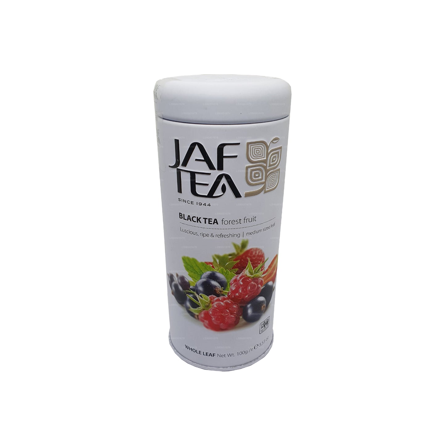 Jaf Tea Pure Fruit Collection, boîte de 100 g, fruits des bois