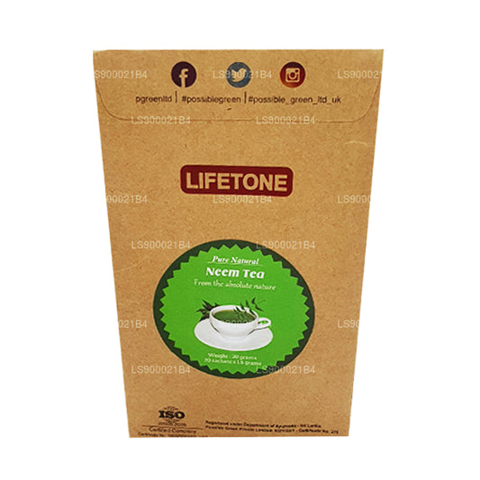 Thé aux feuilles de neem Lifetone (30 g)