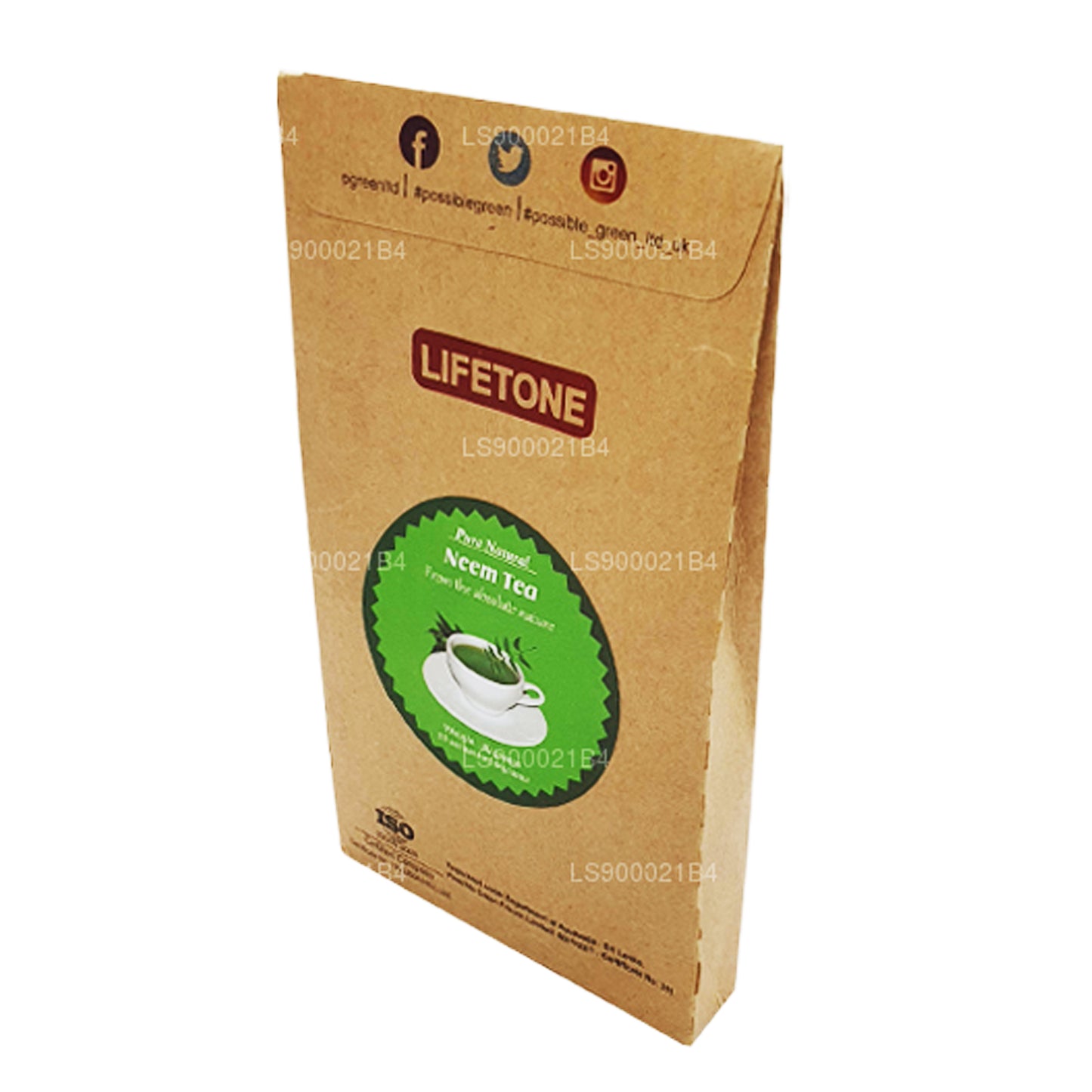 Thé aux feuilles de neem Lifetone (30 g)