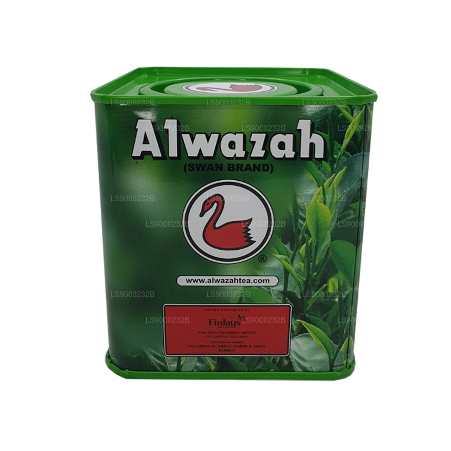 Thé vert pur de Ceylan Alwazah (225g)