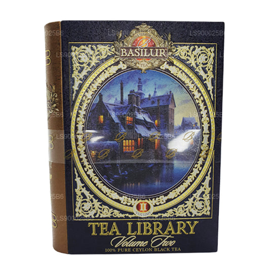Livre de thé Basilur « Tea Library Volume Two » (100 g) Caddy