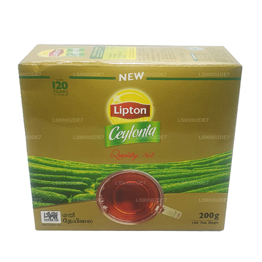 Thé Lipton Ceylonta (200g) 100 sachets de thé