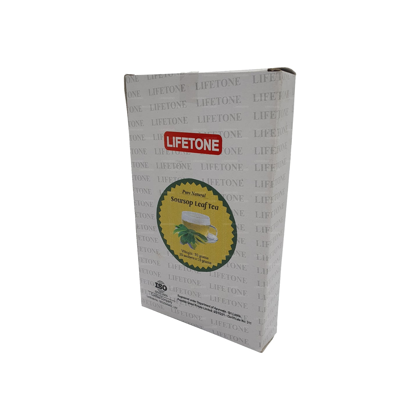 Thé aux feuilles de corossol Lifetone (30 g) 20 sachets de thé