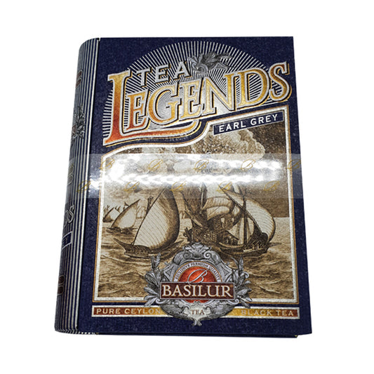 Cahier à thé Basilur « Tea Legends - Earl Grey » (100 g) Caddy