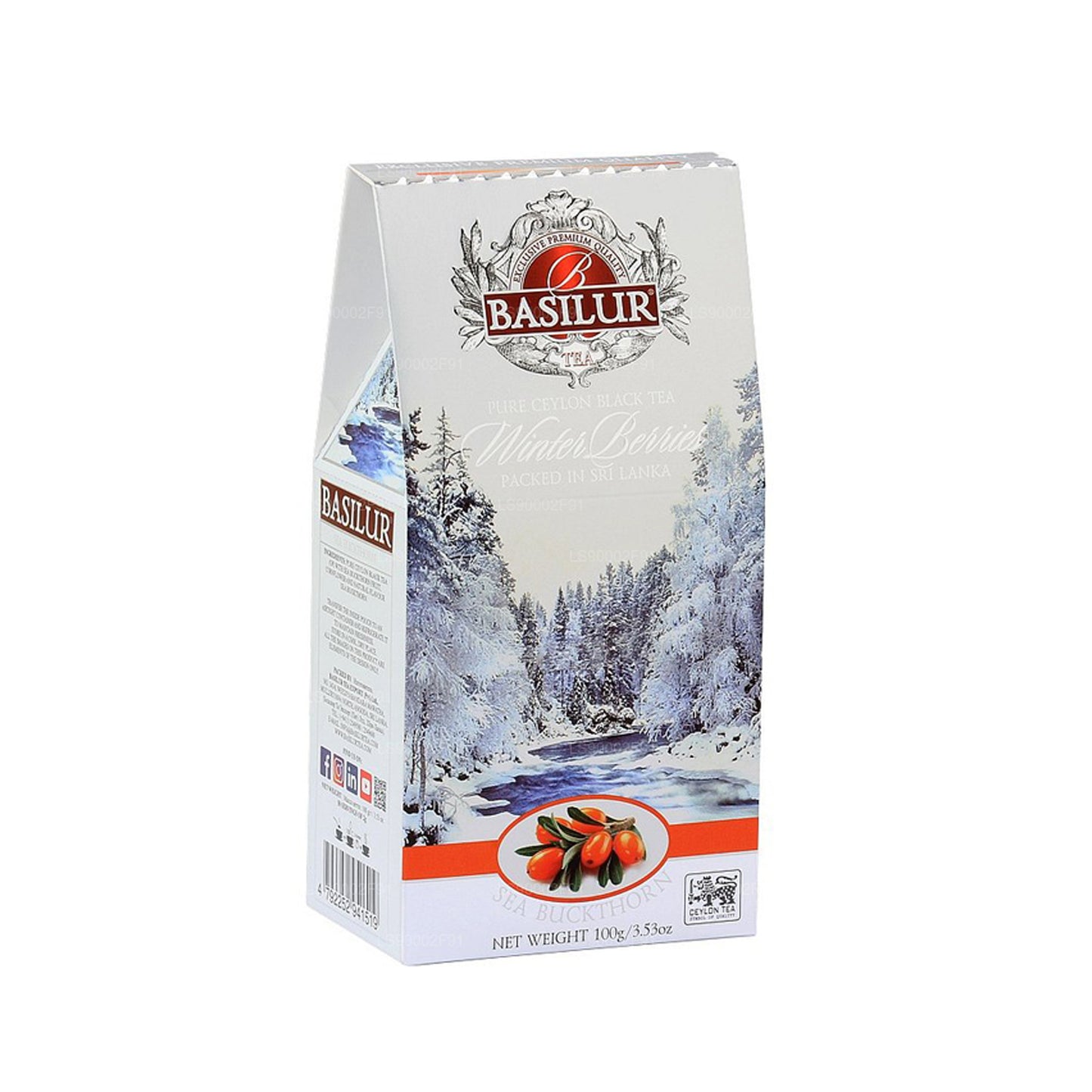 Baies d'hiver au basilic « argousier » (100g)