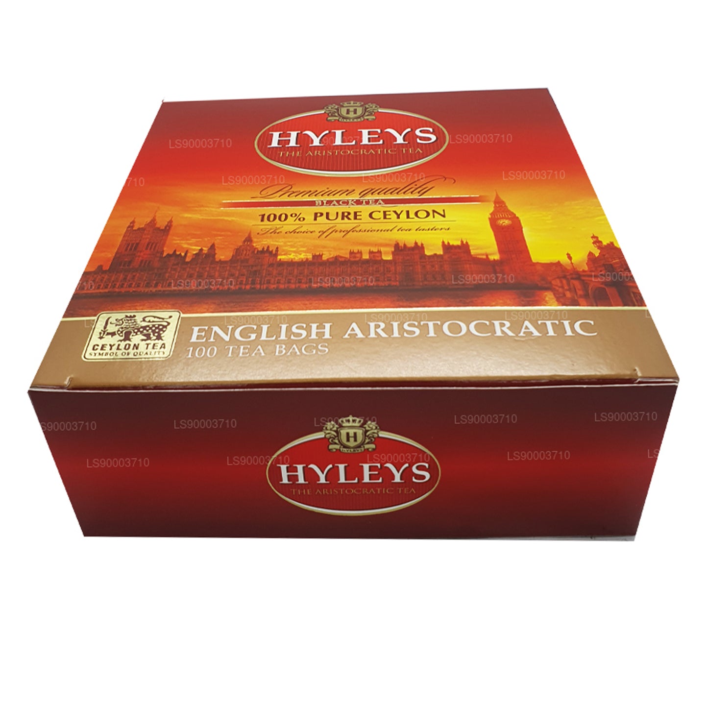 Thé noir de qualité supérieure HYLEYS 100 sachets de thé (200 g)