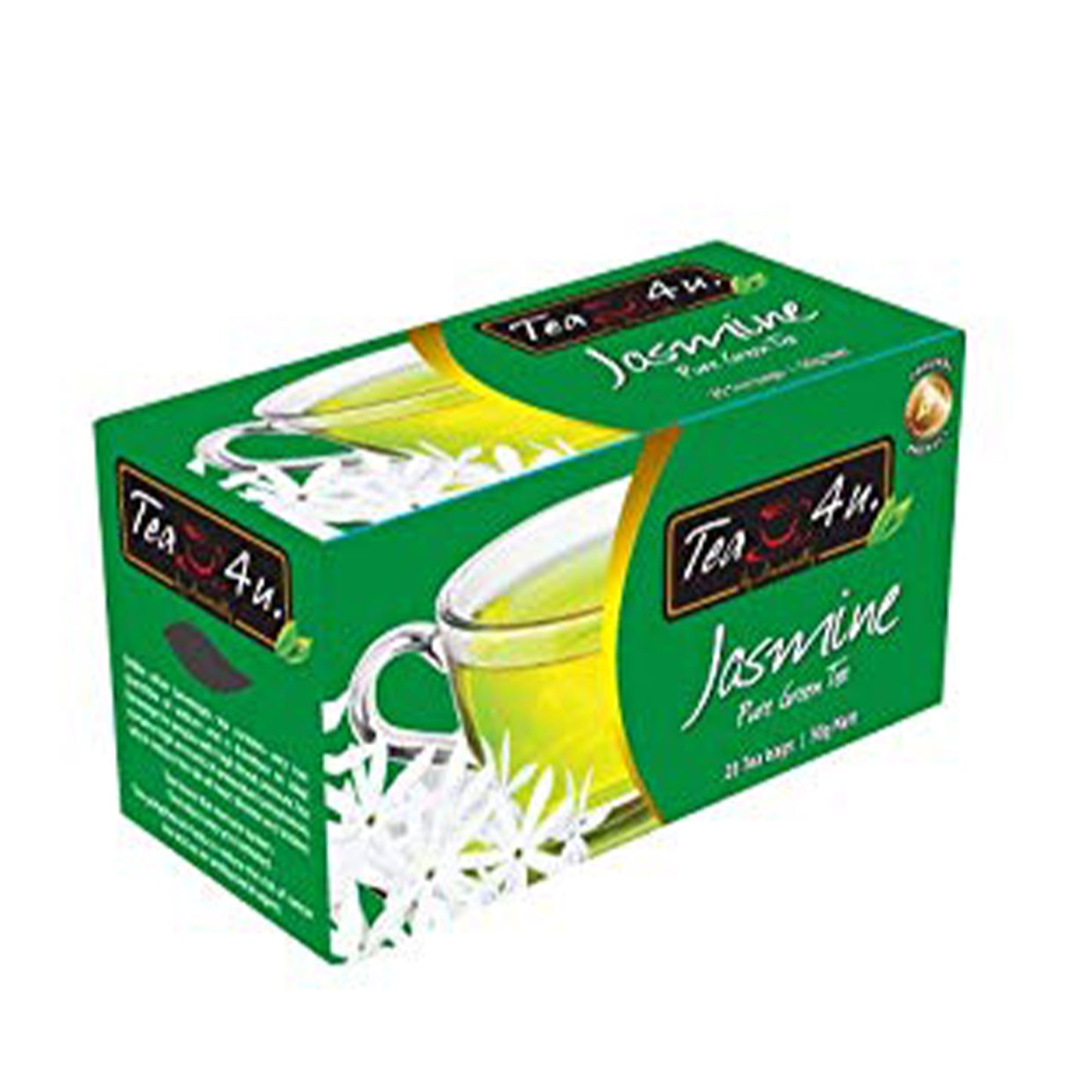 Thé vert au jasmin Tea4U (50 g) 25 sachets de thé