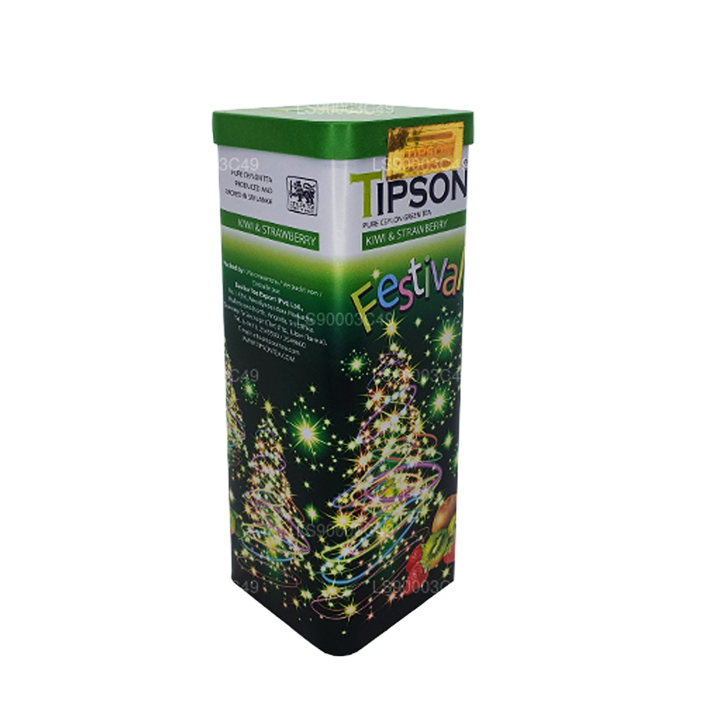 Thé vert au kiwi et à la fraise Tipson Festival (75g)