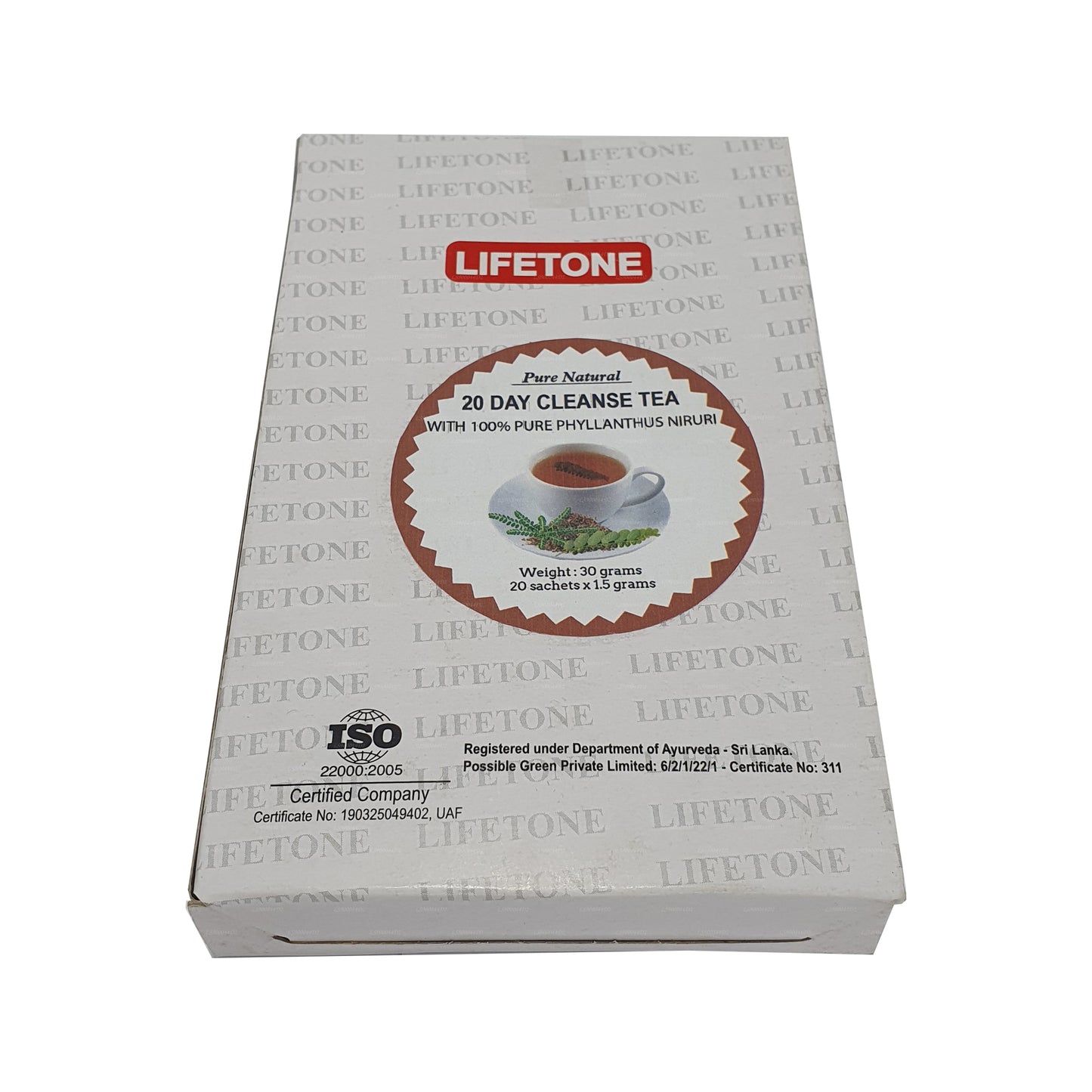 Thé Lifetone Phylanthus Nirurii (40 g)