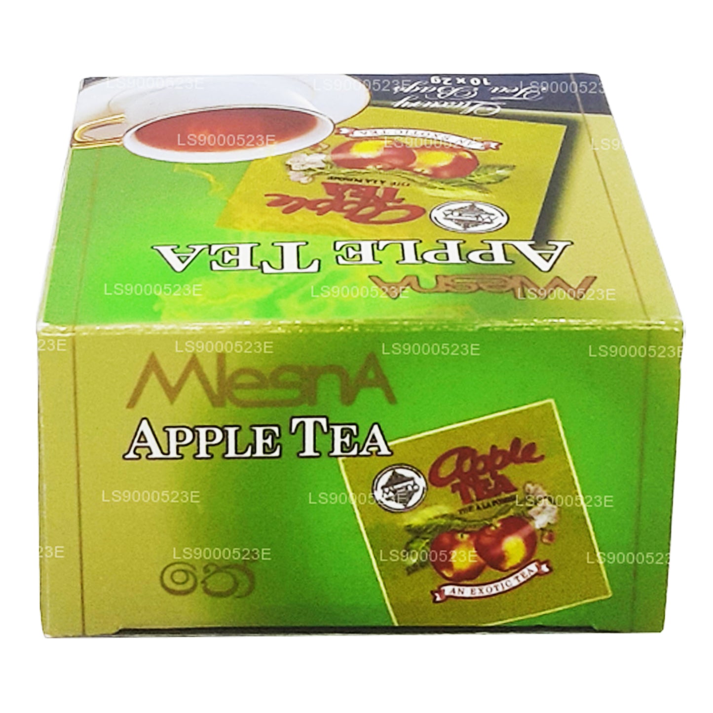 Thé aux pommes Mlesna (20 g) 10 sachets de thé de luxe