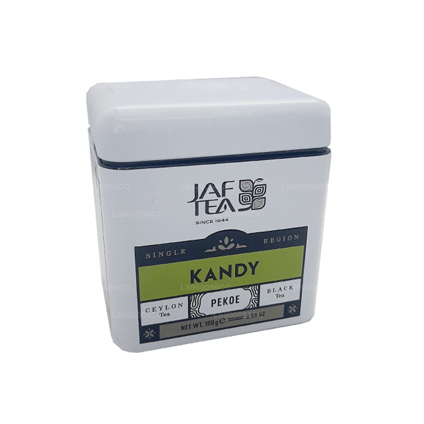Boîte à thé Jaf Single Region Collection Kandy PEKOE (100 g)
