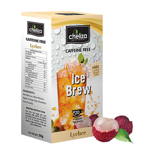 Cheliza Ice Brew Lychee Flavoerd Tea (50g) 20 Tea Bags