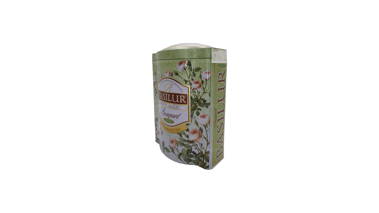 Boîte verte au bouquet magique Basilur White (100 g)