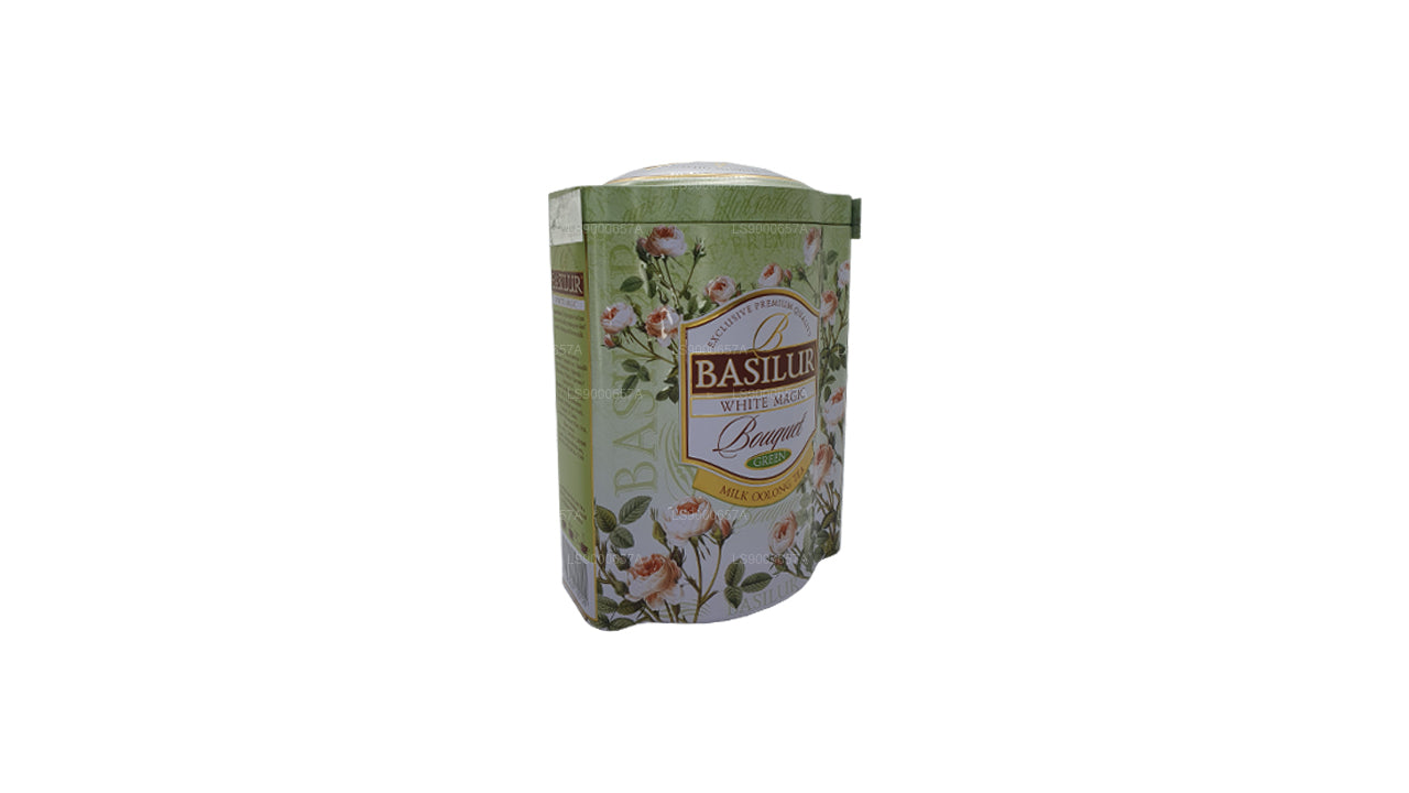 Boîte verte au bouquet magique Basilur White (100 g)