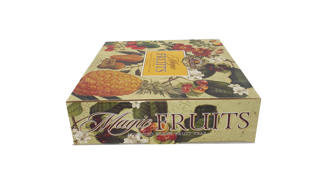 Sachet de thé Basilur Magic Fruits « Fruits magiques assortis - 40 enveloppes » (80 g)