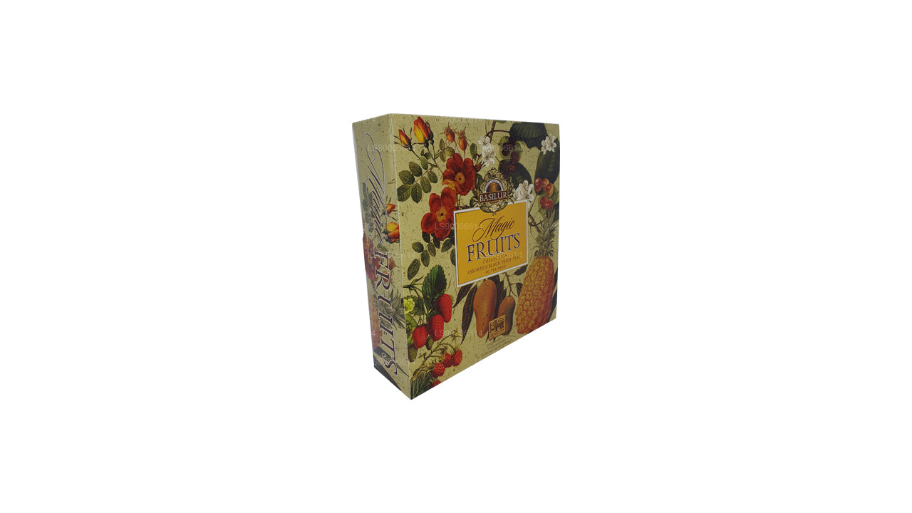 Sachet de thé Basilur Magic Fruits « Fruits magiques assortis - 40 enveloppes » (80 g)