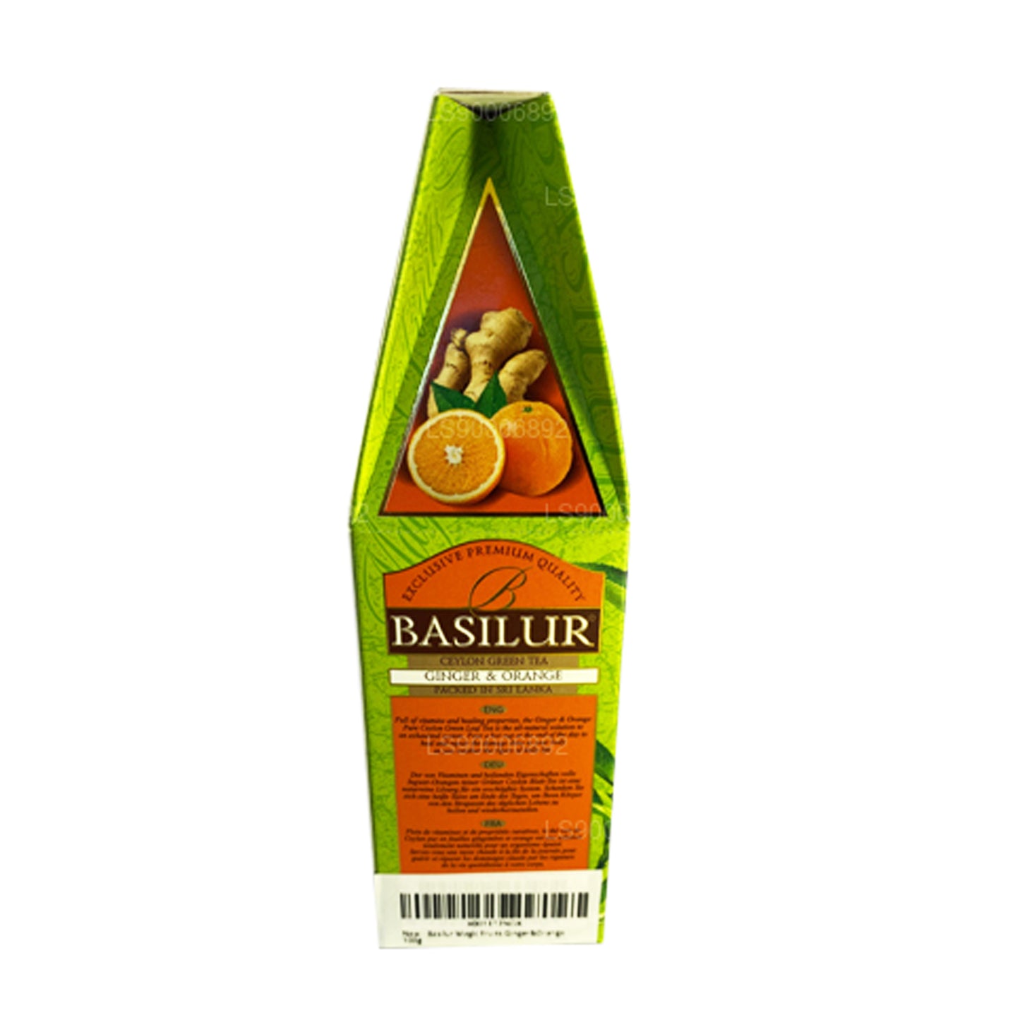 Basilur Magic Green Gingembre et orange (100 g)