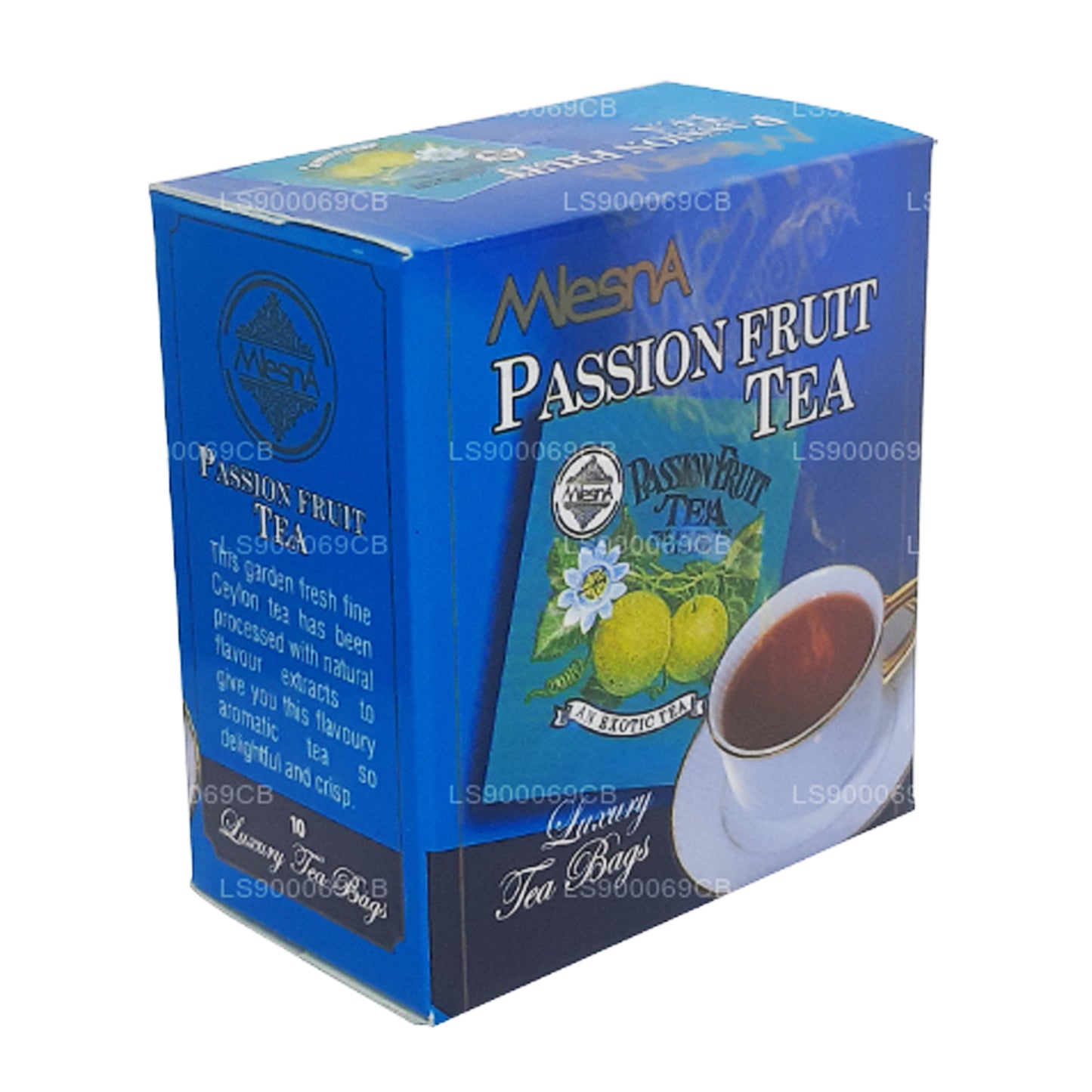 Thé aux fruits de la passion Mlesna (20 g) 10 sachets de thé de luxe