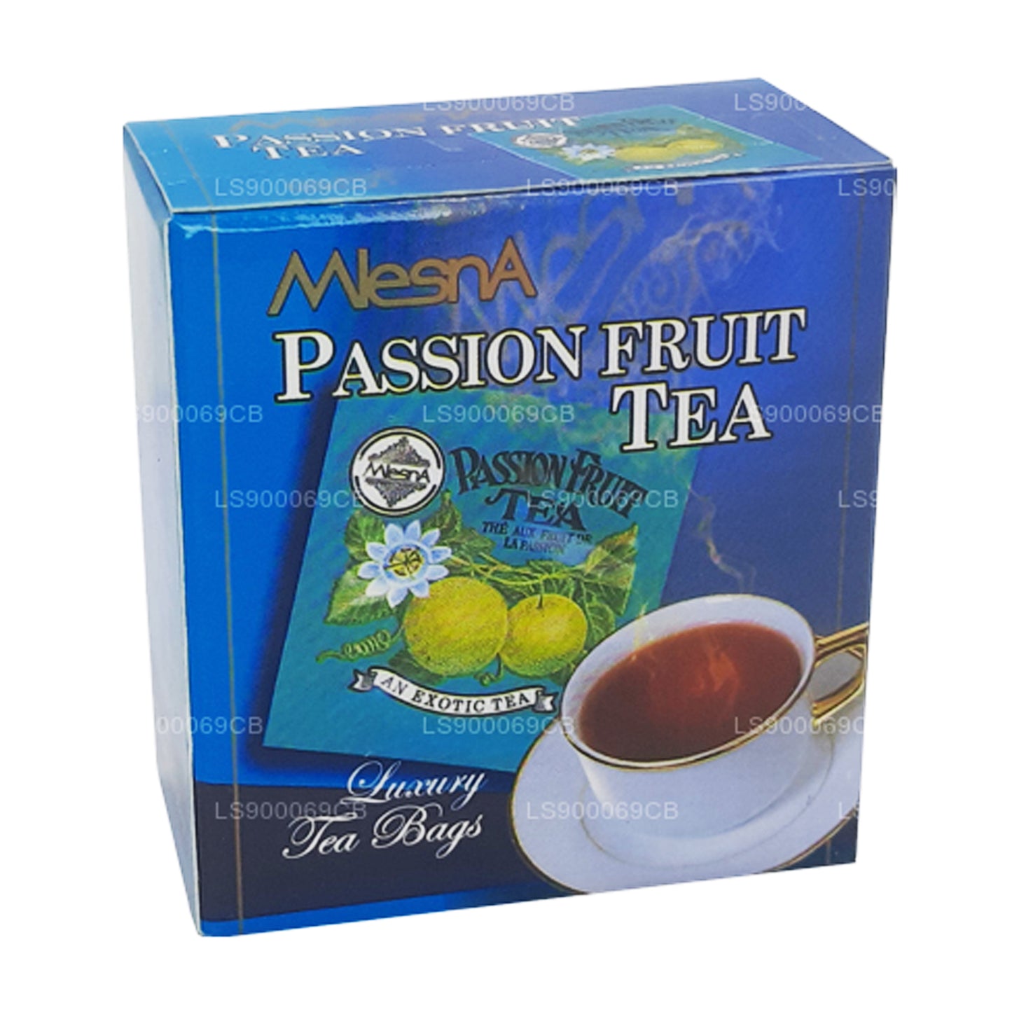 Thé aux fruits de la passion Mlesna (20 g) 10 sachets de thé de luxe