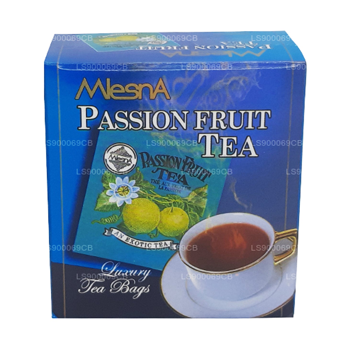 Thé aux fruits de la passion Mlesna (20 g) 10 sachets de thé de luxe