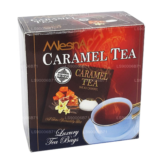 Thé au caramel Mlesna (20g) 10 sachets de thé de luxe