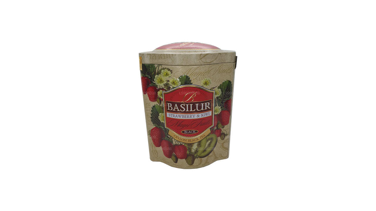 Boîte à fruits magiques Basilur à la fraise et au kiwi (100 g)