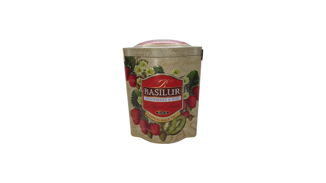 Boîte à fruits magiques Basilur à la fraise et au kiwi (100 g)