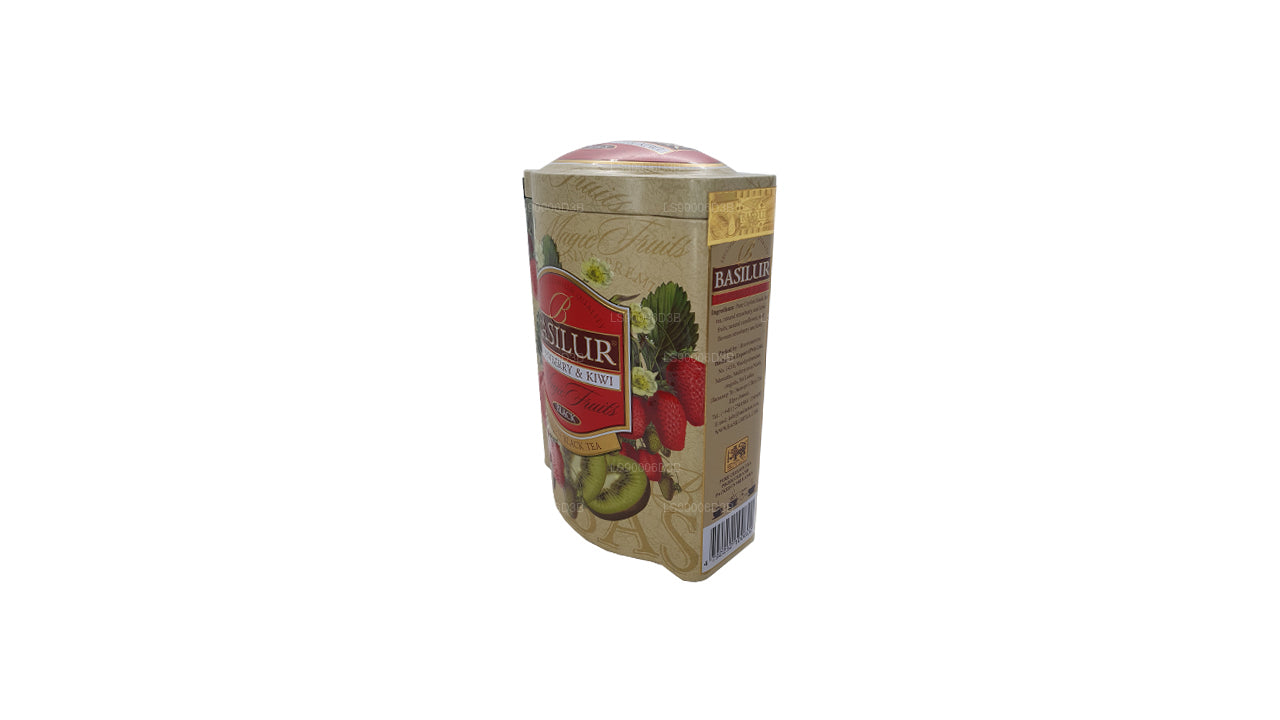 Boîte à fruits magiques Basilur à la fraise et au kiwi (100 g)