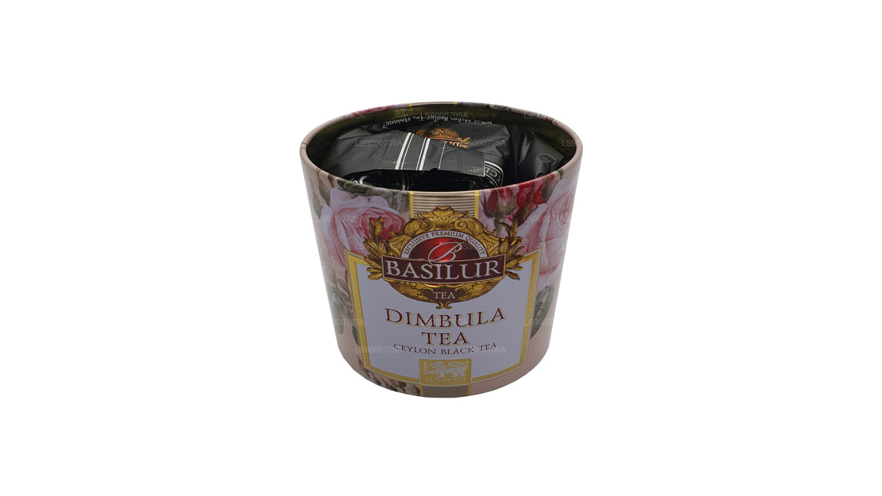 Boîte Dimbula « Rose anglaise » aux fruits et fleurs de basilic (100g)